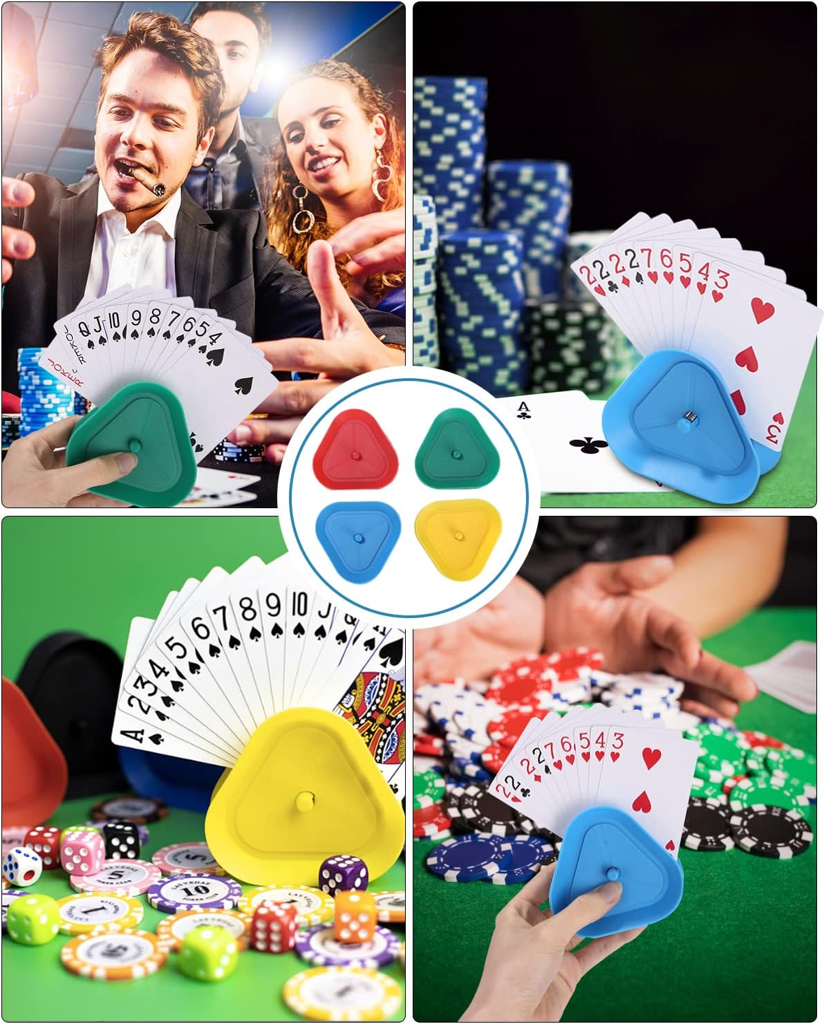 Pack of 4 Hands-Free Card Stand
