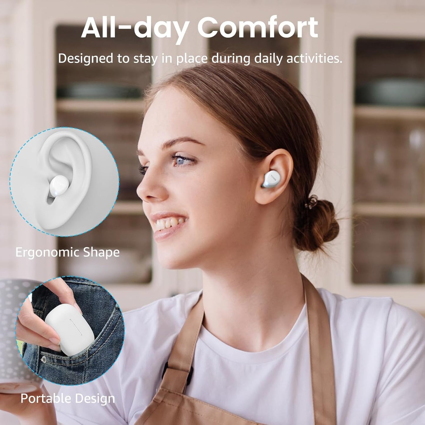 TOZO  Wireless Earbuds Bluetooth - used by kids and grown ups in our home