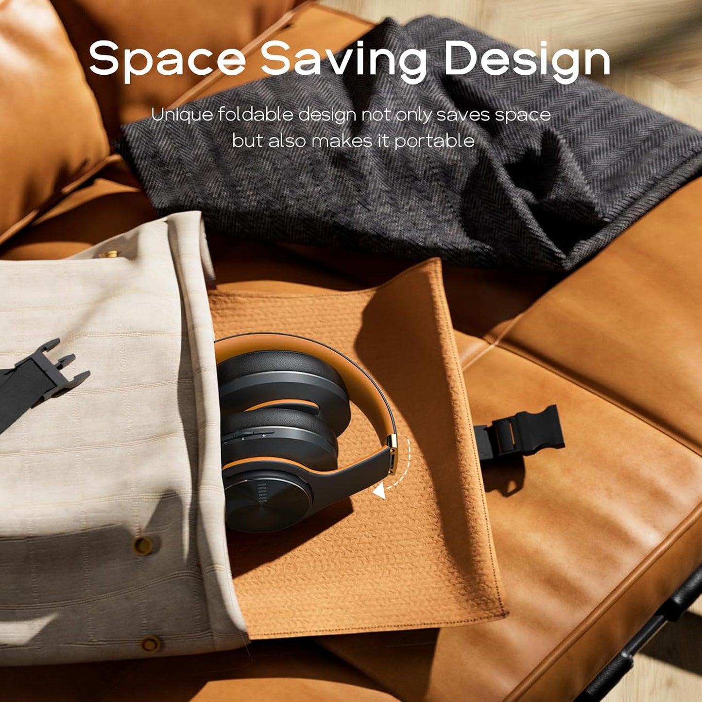 DOQAUS Wireless Over Ear Headphones