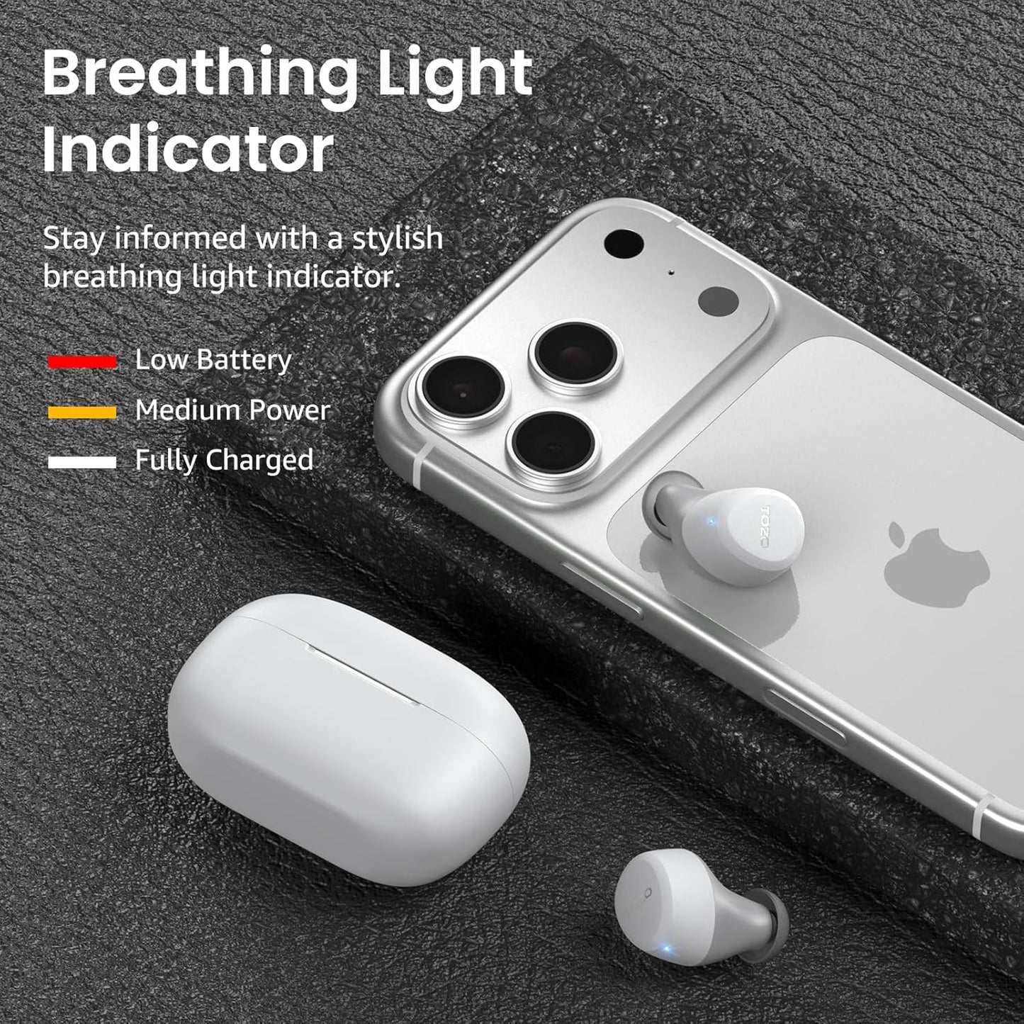 TOZO  Wireless Earbuds Bluetooth - used by kids and grown ups in our home